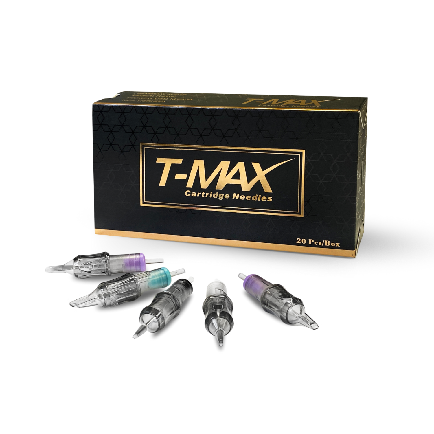T-Max Cartridge Needles — Round Shader